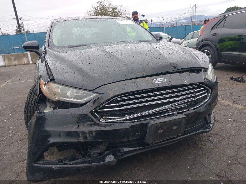 2017 Ford Fusion S VIN: 3FA6P0G75HR293713 Lot: 43715405