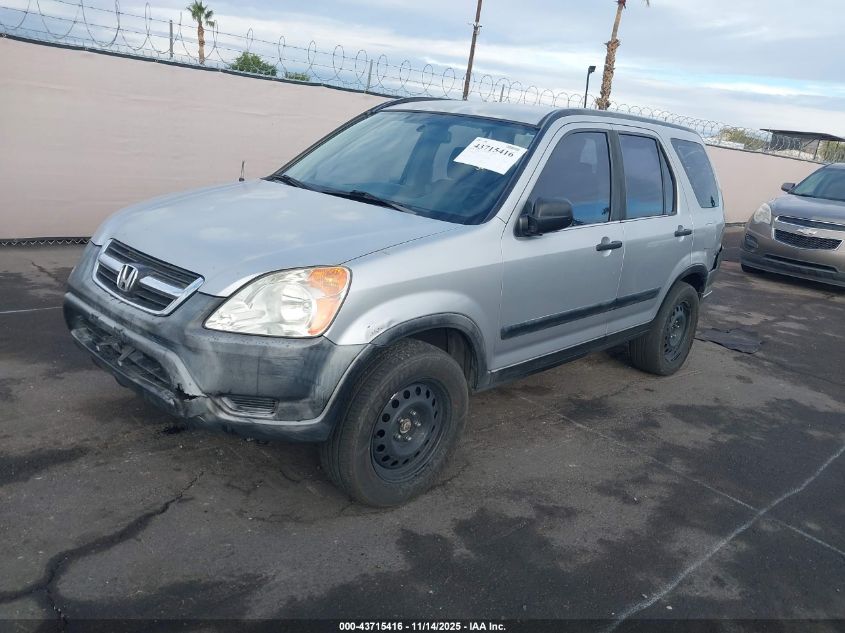 2004 Honda Cr-V Lx VIN: JHLRD684X4C012797 Lot: 43715416