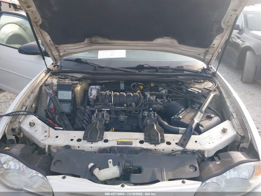 2003 Chevrolet Monte Carlo Ss VIN: 2G1WX12K239201556 Lot: 43715432