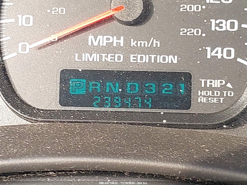 2003 Chevrolet Monte Carlo Ss VIN: 2G1WX12K239201556 Lot: 43715432