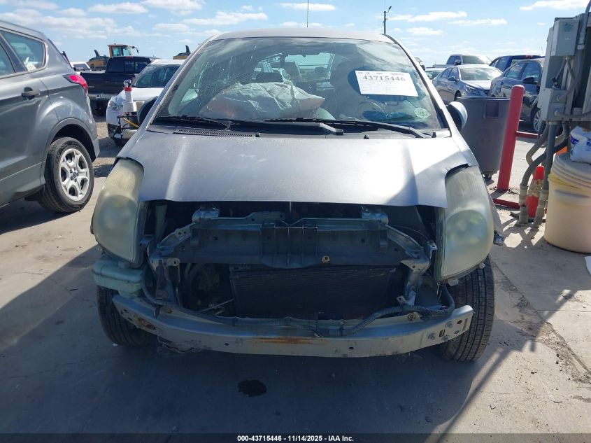 2007 Toyota Yaris VIN: JTDJT923575122602 Lot: 43715446