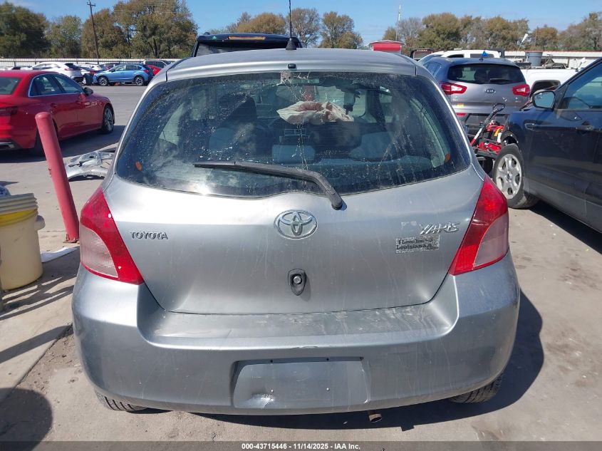 2007 Toyota Yaris VIN: JTDJT923575122602 Lot: 43715446