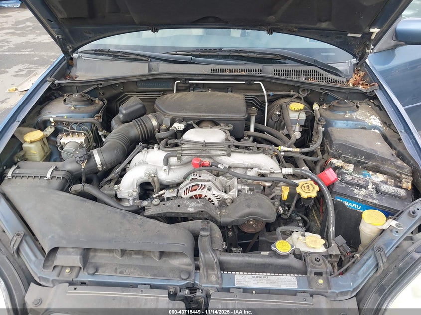2006 Subaru Legacy 2.5I VIN: 4S3BL626967213923 Lot: 43715449