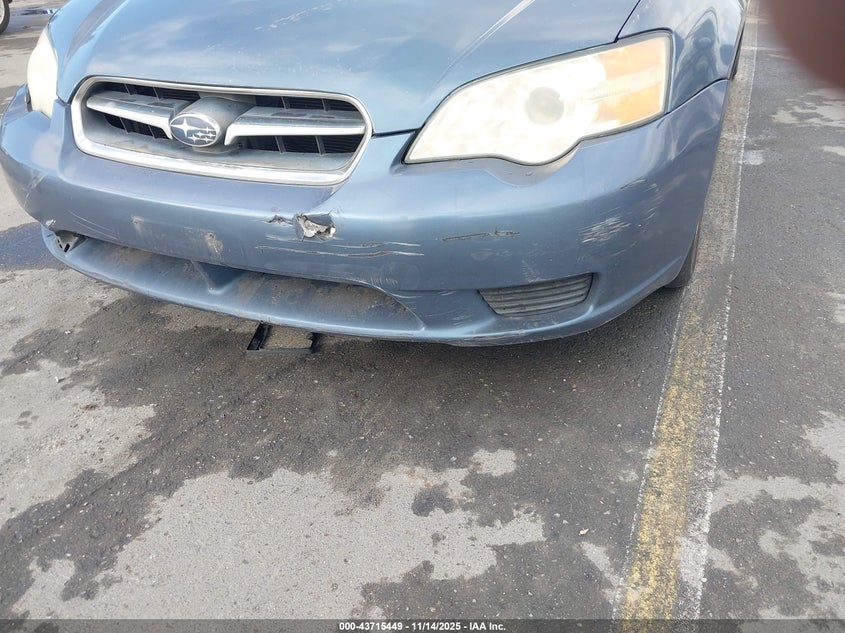 2006 Subaru Legacy 2.5I VIN: 4S3BL626967213923 Lot: 43715449