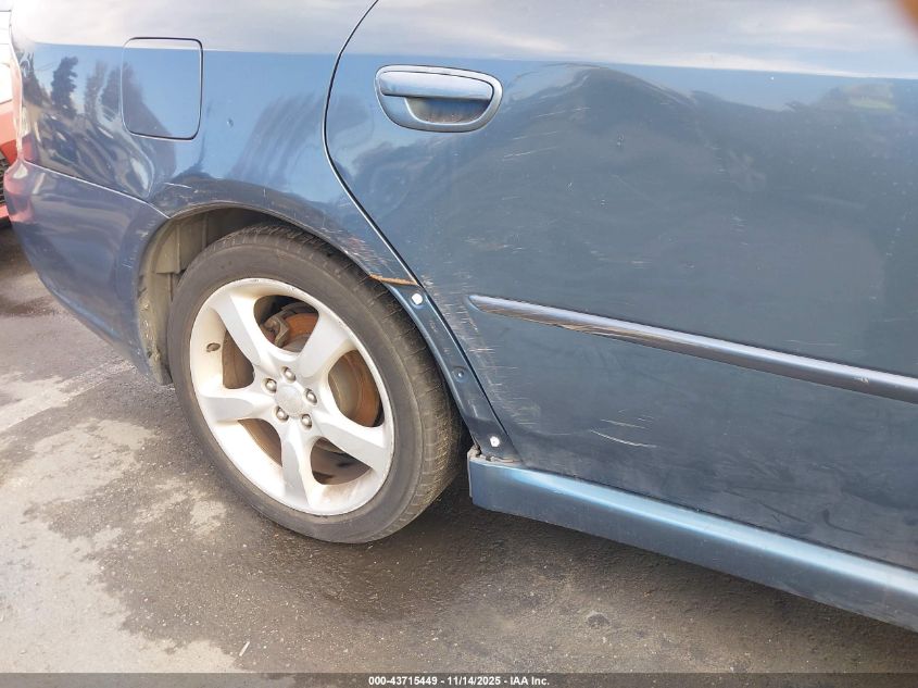 2006 Subaru Legacy 2.5I VIN: 4S3BL626967213923 Lot: 43715449