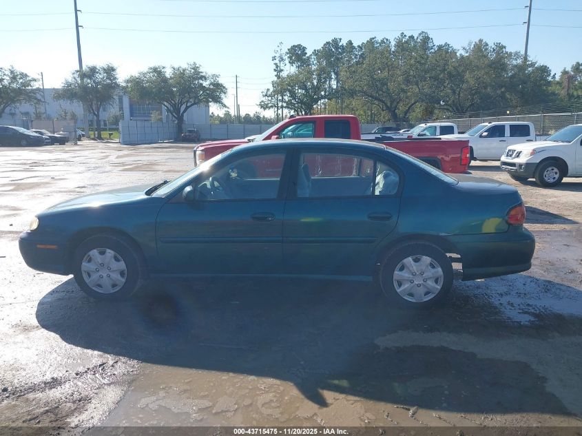 1999 Chevrolet Malibu VIN: 1G1NDS2J9XY162565 Lot: 43715475
