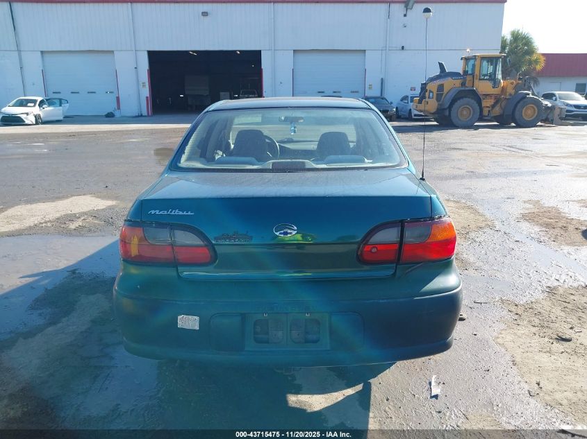 1999 Chevrolet Malibu VIN: 1G1NDS2J9XY162565 Lot: 43715475