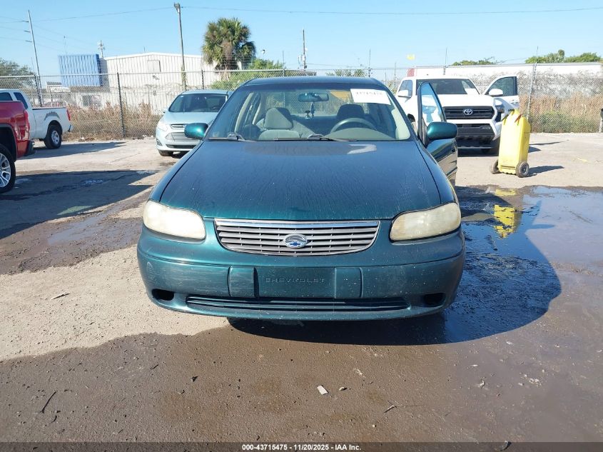 1999 Chevrolet Malibu VIN: 1G1NDS2J9XY162565 Lot: 43715475