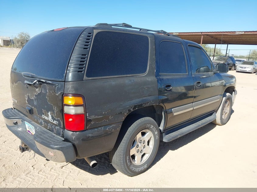 1GNEK13Z04R216925 2004 CHEVROLET TAHOE photo no. 4