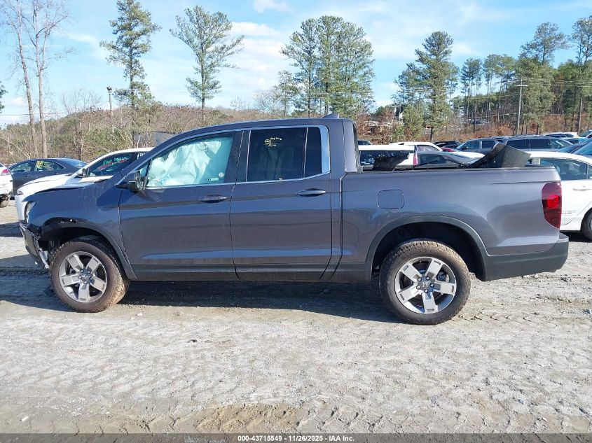 2025 Honda Ridgeline Rtl VIN: 5FPYK3F51SB041590 Lot: 43715549