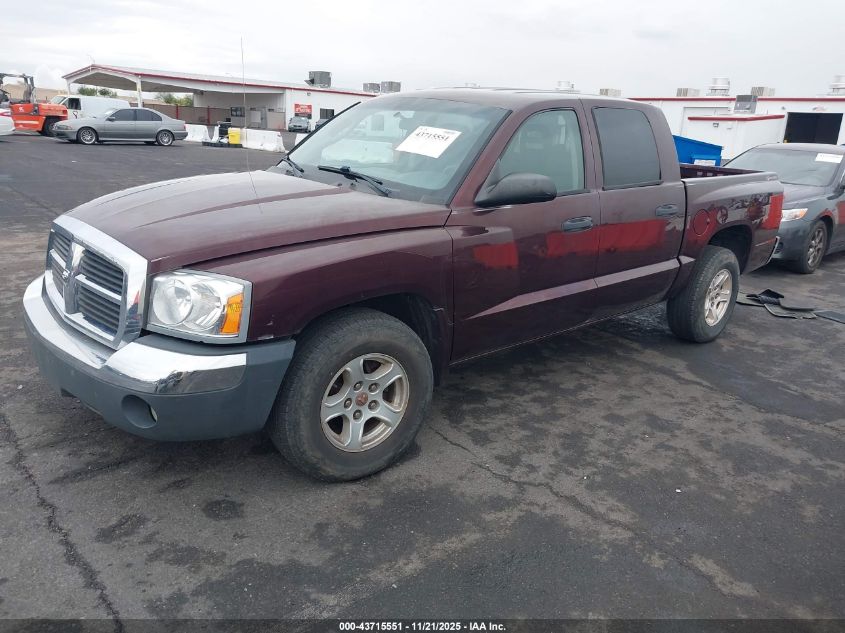 2005 Dodge Dakota Slt VIN: 1D7HE48K95S106675 Lot: 43715551