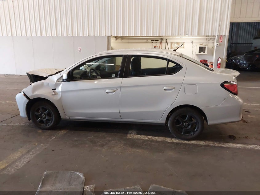 2022 Mitsubishi Mirage G4 Es VIN: ML32FUFJ2NHF07365 Lot: 43715552