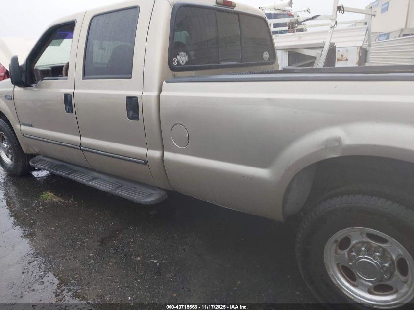 2000 Ford F-350 Lariat/Xl/Xlt VIN: 1FTSW30F7YEB72845 Lot: 43715568