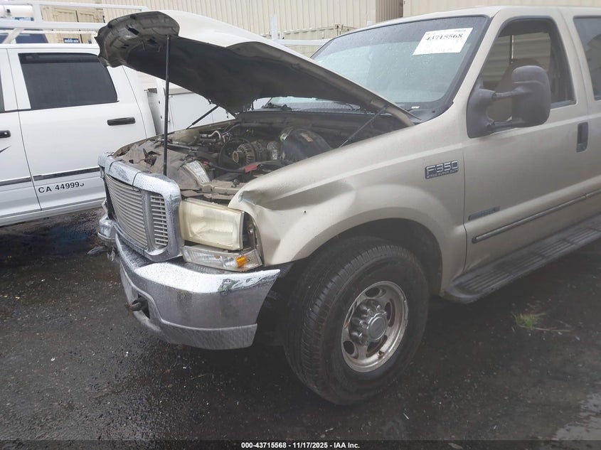 2000 Ford F-350 Lariat/Xl/Xlt VIN: 1FTSW30F7YEB72845 Lot: 43715568