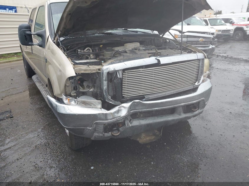 2000 Ford F-350 Lariat/Xl/Xlt VIN: 1FTSW30F7YEB72845 Lot: 43715568