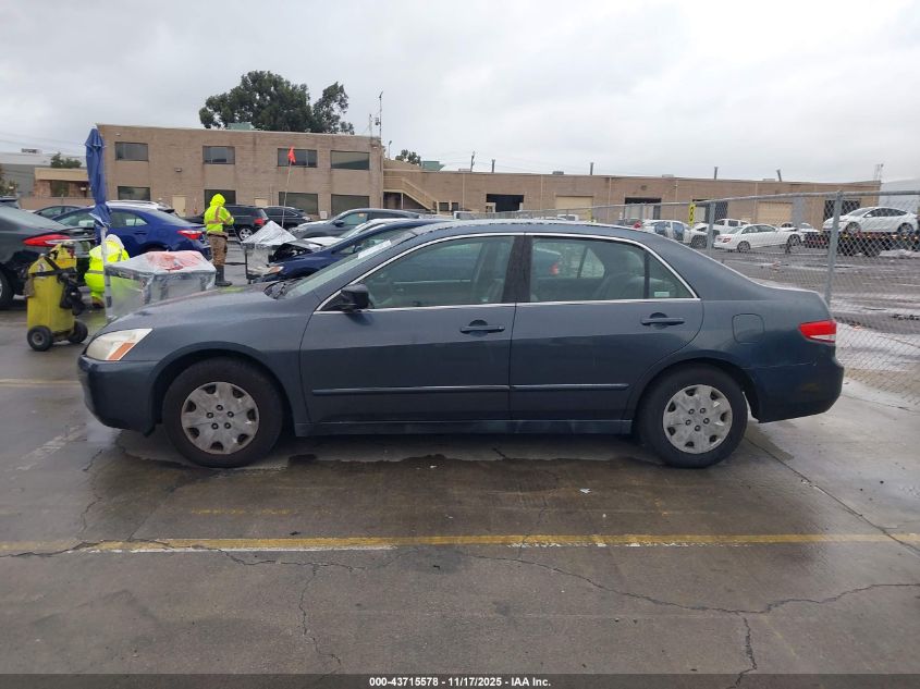 2004 Honda Accord 2.4 Lx VIN: JHMCM56354C025687 Lot: 43715578