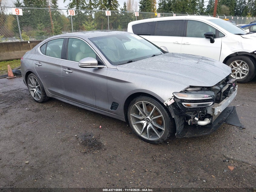 KMTG34TAXPU125206 2023 Genesis G70 2.0T Rwd auction photo 1