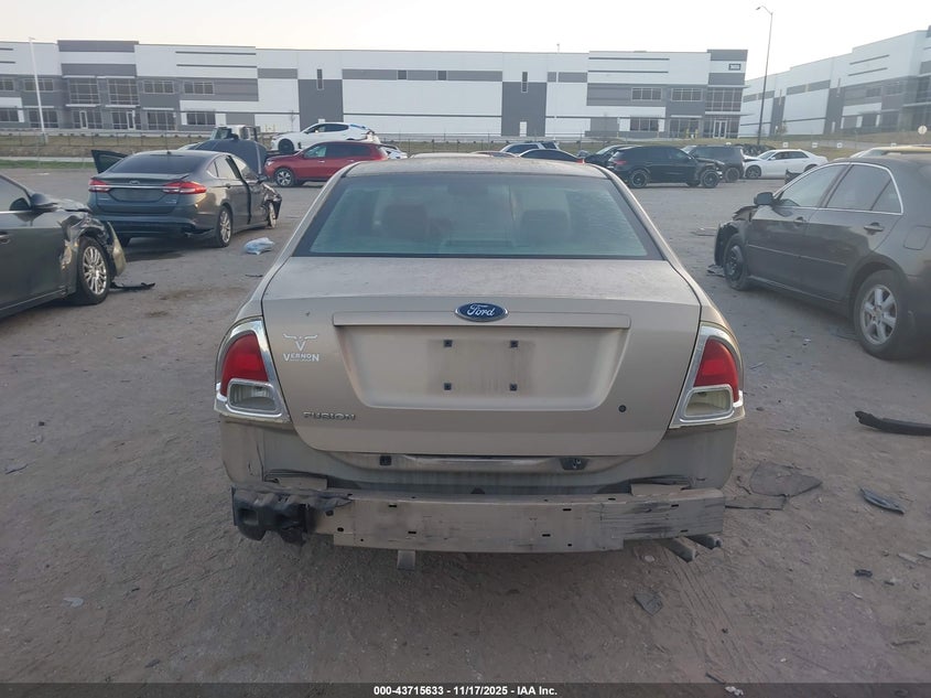 2006 Ford Fusion S VIN: 3FAFP06Z16R180924 Lot: 43715633
