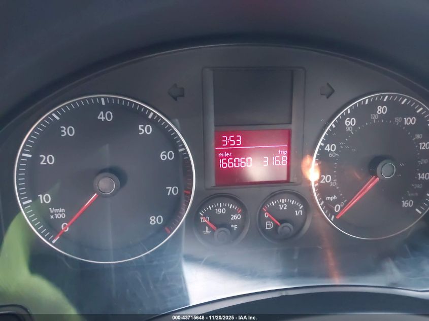 2009 Volkswagen Jetta 2.5L Se VIN: 3VWTZ71K09M257176 Lot: 43715648