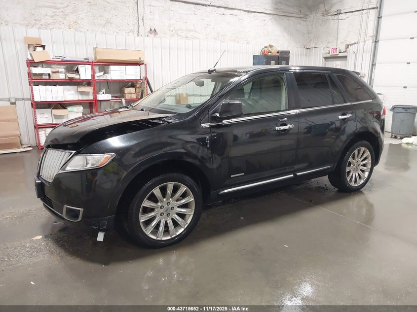 2LMDJ8JK3BBJ14508 2011 LINCOLN MKX photo no. 2