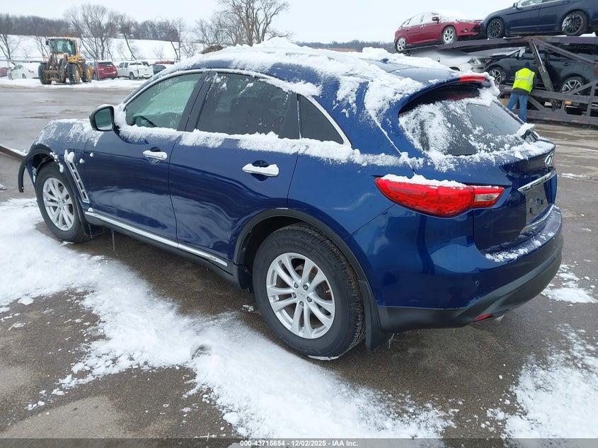 Vin: jn8cs1mwxdm172700, lot: 44211002, infiniti fx37 20133