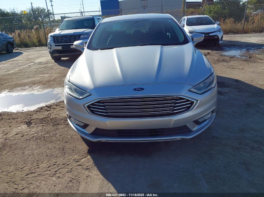 2017 Ford Fusion Se VIN: 3FA6P0HD1HR159933 Lot: 43715662