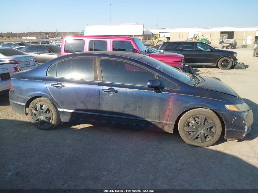 2009 Honda Civic Lx VIN: 2HGFA16539H533521 Lot: 43715696