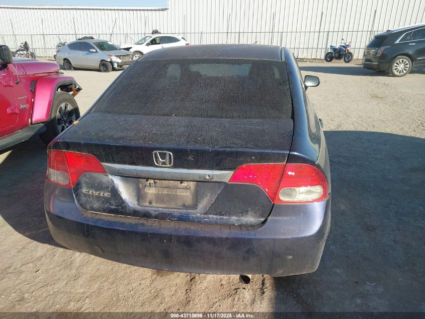 2009 Honda Civic Lx VIN: 2HGFA16539H533521 Lot: 43715696