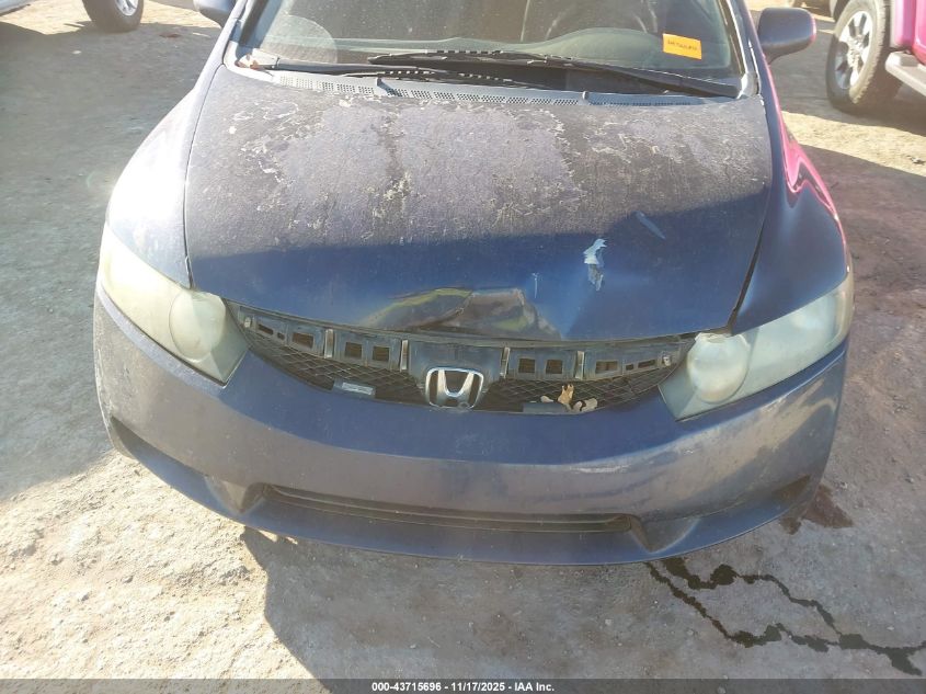 2009 Honda Civic Lx VIN: 2HGFA16539H533521 Lot: 43715696