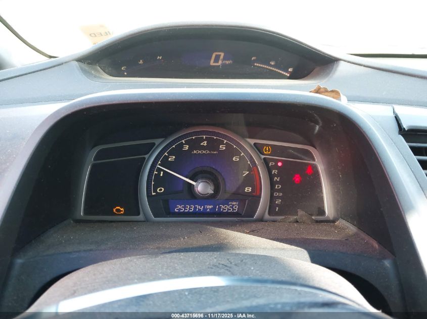 2009 Honda Civic Lx VIN: 2HGFA16539H533521 Lot: 43715696