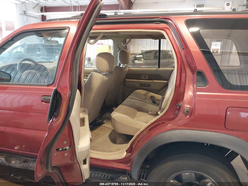 1996 Nissan Pathfinder Le/Se/Xe VIN: JN8AR05Y7TW011205 Lot: 43715755