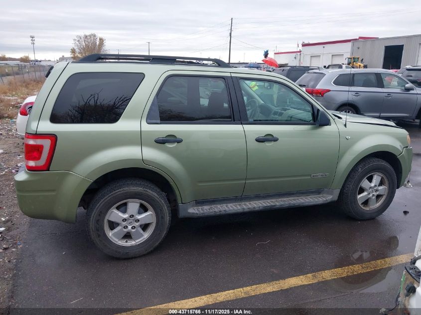 2008 Ford Escape Xlt VIN: 1FMCU931X8KE45948 Lot: 43715766