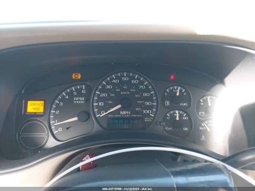 2002 Chevrolet Suburban 1500 Z71 VIN: 3GNFK16ZX2G236967 Lot: 43715780