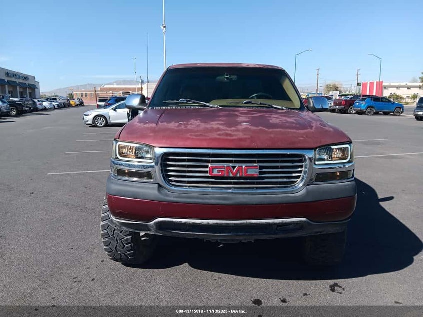 1999 GMC Sierra 1500 Sle VIN: 2GTEK19T4X1544812 Lot: 43715818