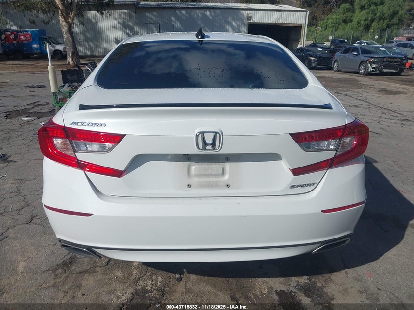 2021 Honda Accord Sport VIN: 1HGCV1F32MA025182 Lot: 43715832