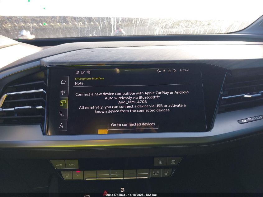 2023 Audi Q4 E-Tron Premium Plus 40 Rwd VIN: WA1BCBFZ1PP024708 Lot: 43715834