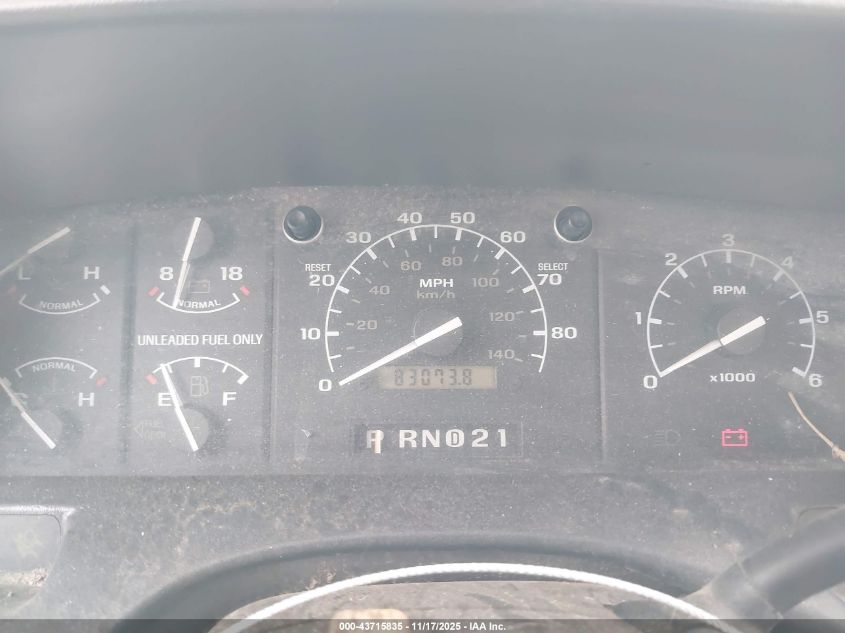 1995 Ford F250 VIN: 1FTHX25G8SEA63868 Lot: 43715835