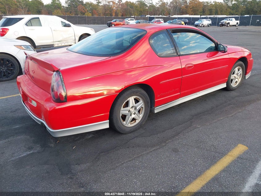 2G1WX15K719278500 2001 CHEVROLET MONTE CARLO photo no. 4
