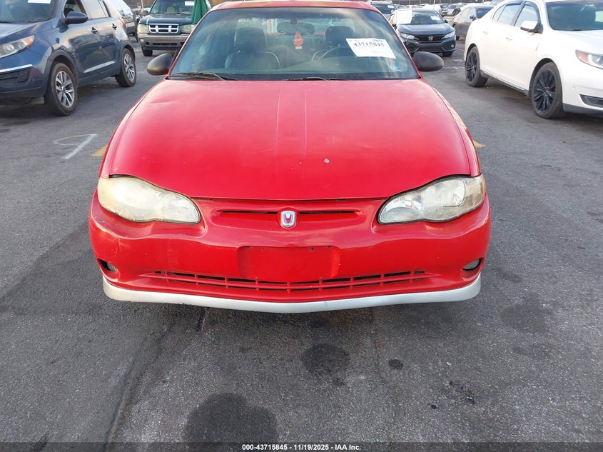 2001 Chevrolet Monte Carlo Ss VIN: 2G1WX15K719278500 Lot: 43715845