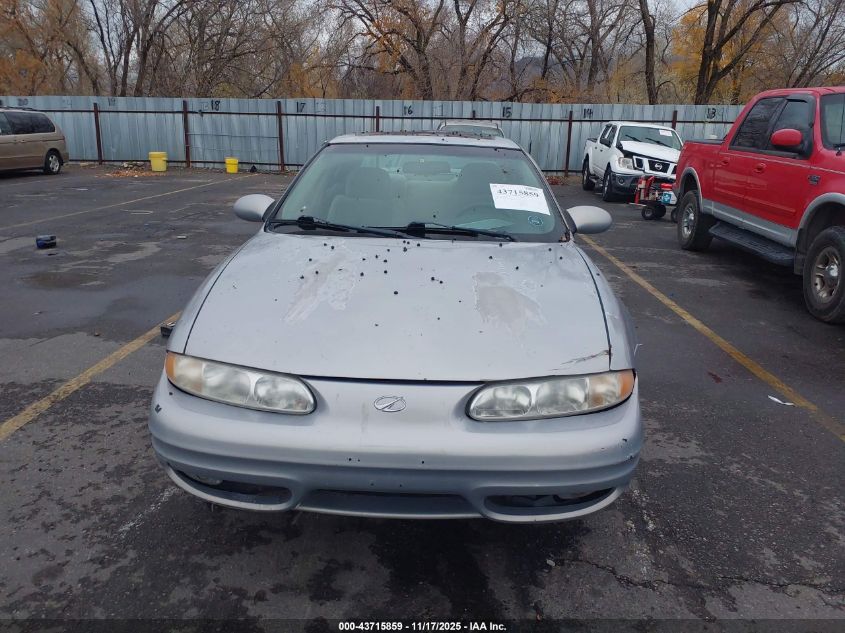 2000 Oldsmobile Alero Gl3 VIN: 1G3NL52E5YC416137 Lot: 43715859