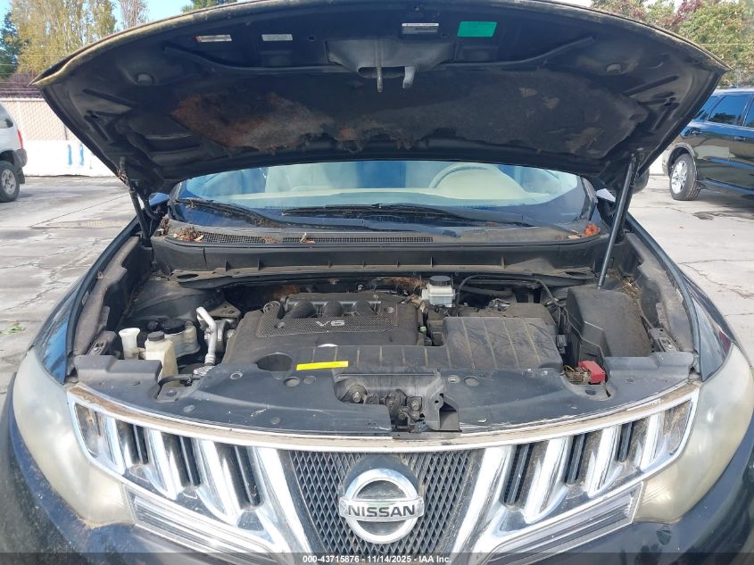 2009 Nissan Murano S VIN: JN8AZ18W19W150917 Lot: 43715876