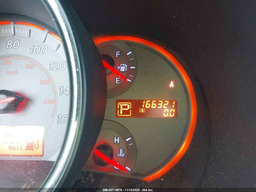 2009 Nissan Murano S VIN: JN8AZ18W19W150917 Lot: 43715876