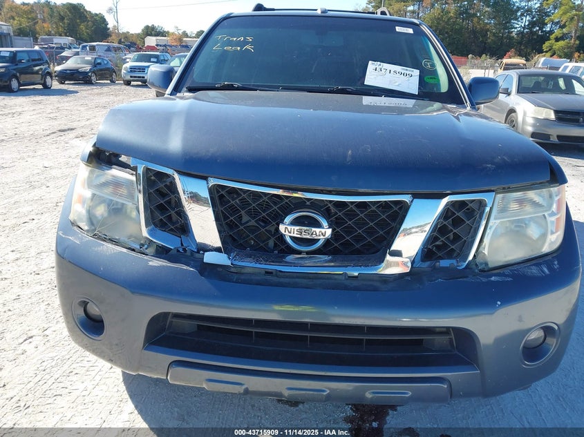 2008 Nissan Pathfinder Le V8 VIN: 5N1BR18B38C623239 Lot: 43715909