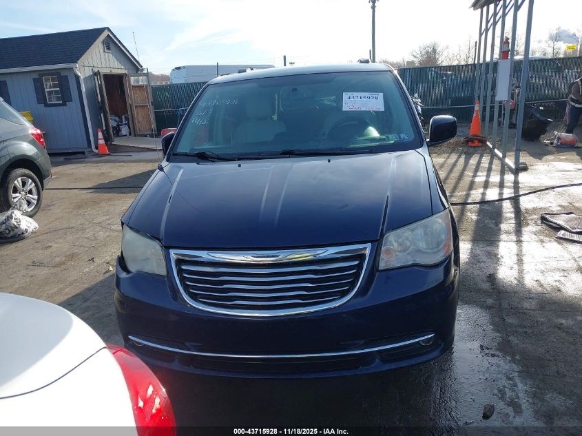 2013 Chrysler Town & Country Touring VIN: 2C4RC1BG4DR610381 Lot: 43715928