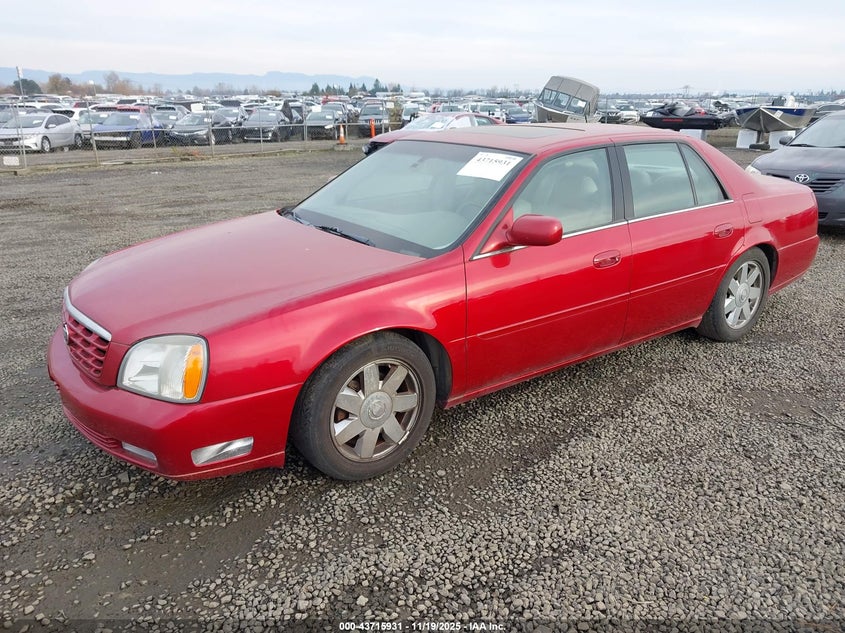 1G6KF57983U204070 2003 CADILLAC DE VILLE photo no. 2