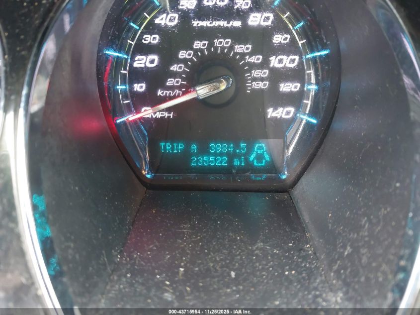 2010 Ford Taurus Limited VIN: 1FAHP2FWXAG164926 Lot: 43715954