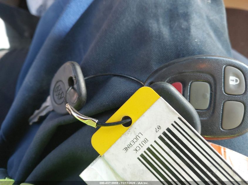 2007 Buick Lucerne Cxl VIN: 1G4HD57207U152810 Lot: 43715959