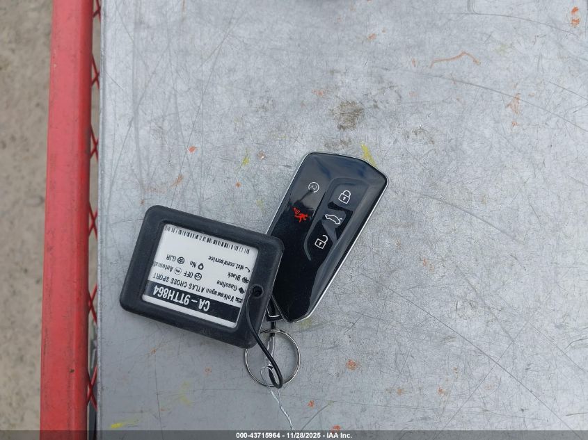 2025 Volkswagen Atlas Cross Sport 2.0T Se W/Technology VIN: 1V2HE2CA1SC228030 Lot: 43715964