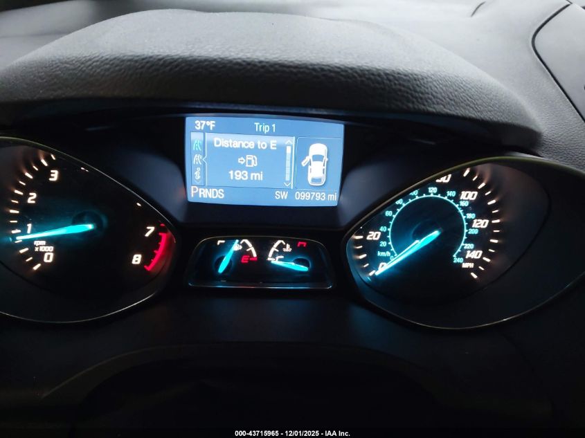 2013 Ford Escape S VIN: 1FMCU0F70DUD79436 Lot: 43715965