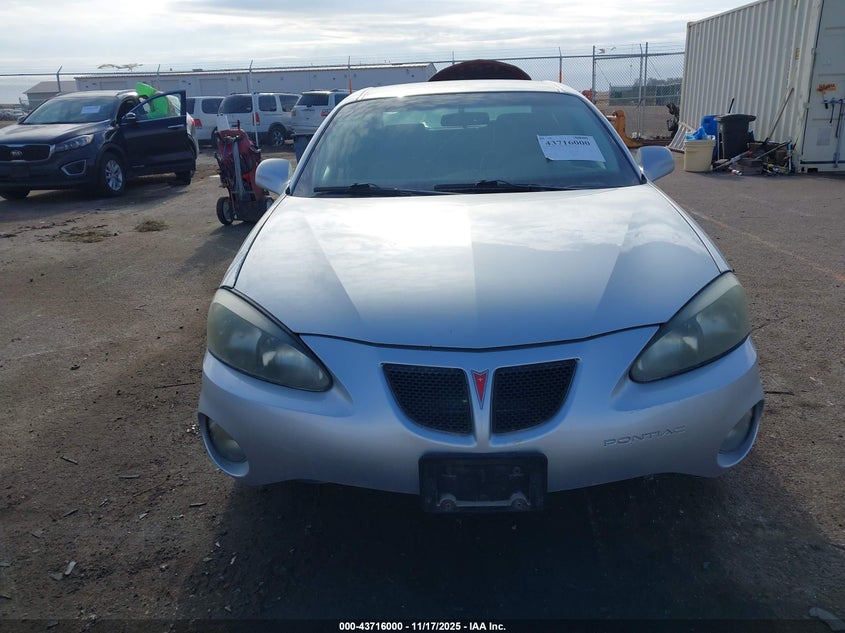 2004 Pontiac Grand Prix Gt1 VIN: 2G2WP522X41284060 Lot: 43716000